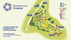 Celebración de los 200 años de la liberación de las fortalezas uruguayas